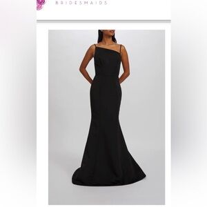 Amsale Lux GB242A in Ice - Bella Bridesmaids Dress